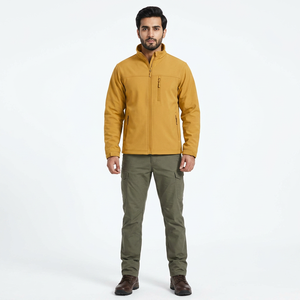 2026 Wholesale Embroidery logo Men Softshell Jacket Custom Outdoors Windbreaker and Body <b>Warmers</b> - Product Image 1