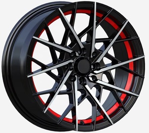 <span class=keywords><strong>Aros</strong></span> de Aleación de Aluminio Nuevos para Automóviles, 14, 15, 16 y 17 Pulgadas, 4 y 5 Orificios, 4x100, 5x100, 4x114.3, 5x114.3 - Product Image 1