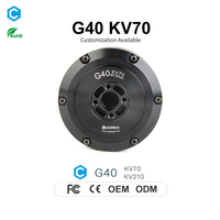 Motor Gimbal Brushless G40 Poros Berongga Besar Low Cogging High IP untuk Sistem Otonom Drone