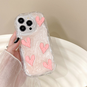 Shimmer cuori custodia per telefono di lusso estetica nuova custodia <span class=keywords><strong>rosa</strong></span> cuore custodia per <span class=keywords><strong>iPhone</strong></span> 15 14 <span class=keywords><strong>13</strong></span> 12 11 <span class=keywords><strong>Pro</strong></span> Glitter farfalla <span class=keywords><strong>Cover</strong></span> - Product Image 5