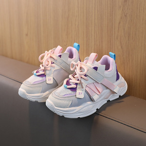 Design di moda di alta qualità nuove <span class=keywords><strong>scarpe</strong></span> <span class=keywords><strong>sportive</strong></span> estive da bambina per bambini in Mesh <span class=keywords><strong>scarpe</strong></span> da passeggio causali per bambini - Product Image 3