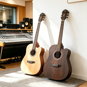 Cina all'ingrosso <span class=keywords><strong>chitarra</strong></span> <span class=keywords><strong>acustica</strong></span> solida superiore strumenti musicali professionali <span class=keywords><strong>chitarra</strong></span> da viaggio 41 pollici chitarre acustiche - Product Image 1