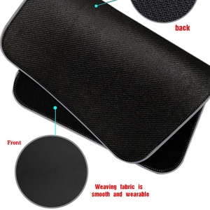 Alfombrilla de Ratón para Juegos RGB Negra Personalizable a <span class=keywords><strong>Precio</strong></span> de Fábrica, Alfombrilla de Juego para Teclado LED Antideslizante e Impermeable para Jugadores, No Tóxica - Product Image 3