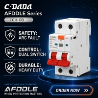 Dispositifs électroniques Nouveau design 32A/40A/63A AFDDLE 2P 63A Dispositifs de détection de court-circuit à arc
