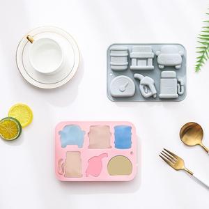 비누와 초콜릿을위한 여왕 친환경 식물 모양 실리콘 케이크 베이킹 금형 - Product Image 3