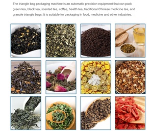 เครื่องบรรจุถุงชาสามเหลี่ยมสำหรับชาเขียวชาดำชาอูหลง - Product Image 2