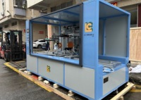 Máquina de Serigrafía Industrial Automática LC con Tratamiento de Llama, 2 Estaciones, Alta Velocidad