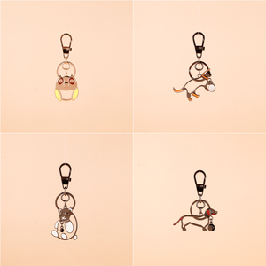 Tốt Nhất Bán Động Vật Kim Loại Mặt Dây Chuyền Túi Charms Gấu <span class=keywords><strong>Panda</strong></span> Bướm Keychain C-Hình Dạng Khuyến Mại Chìa Khóa Xe Thời Trang Phụ Kiện Quà Tặng - Product Image 6