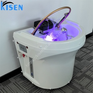 Lavabo Portátil para Salón de Belleza Kisen, con Circulación de Agua a Temperatura Constante, Lavabo Móvil para Lavado de Cabello - Product Image 1