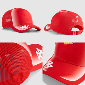 Casquette de baseball unisexe personnalisée OEM, haute qualité, style streetwear, logo brodé à la main, <span class=keywords><strong>F1</strong></span> Motors Racing Sports - Product Image 5