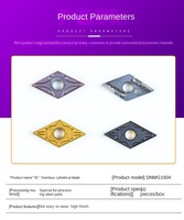 DNMG1504/08/150604/12 CNC pisau karbida Tungsten 55 derajat baja tahan karat alat pemutar Excircle