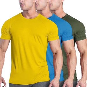 Chất lượng cao tùy chỉnh màn hình in logo phòng tập thể dục T-Shirt Nam OEM bán buôn quá khổ tập luyện Ngắn Tay Áo thể thao trang bị trang phục - Product Image 6