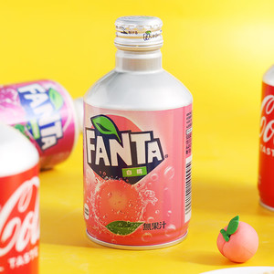 Nhật Bản Fanta Đồ Uống Có Ga 300Ml Nho Trắng Đào Hương Vị Có Ga Mềm Uống Nước Soda Có Ga Nước Lấp Lánh - Product Image 3