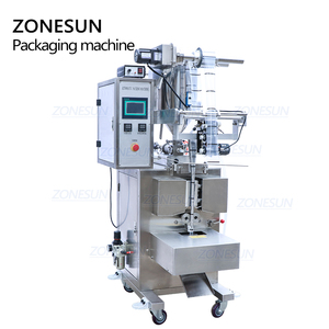 ZONESUN ZS-S100 Automatique Liquide D'huile De Miel Confiture <span class=keywords><strong>Ketchup</strong></span> Sac Pâte Machine de Cachetage De Remplissage de Beurre D'arachide Machine D'emballage - Product Image 5
