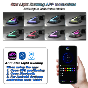 Feux arrière SINDAR Full RGB pour Nissan <span class=keywords><strong>370z</strong></span> Fairlady Z34 2008-2019, nouveaux feux arrière électro-plaqués transparents, clignotants dynamiques personnalisés. - Product Image 2