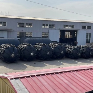 ISO Certified Marine Pneumatic Fender Reinforced <b>Rubber</b> Cushion for Ship Salvage Wharf Bulk Sale - Product Image 2
