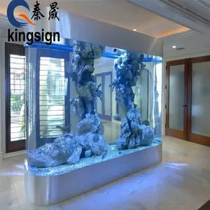 Kingsign – tube acrylique en plexiglas moulé pour aquarium, réservoir carré le plus populaire