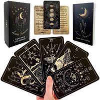 Impression personnalisée de votre propre design, jeu de cartes Oracle en gros, cartes de tarot originales avec guide