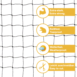 Red de Seguridad Resistente para Balcón, Protección para Mascotas, Anti Caídas de Gatos, Redes para Ventanas, Barreras para Gatos - Product Image 6