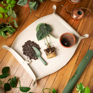 Alfombrilla grande para trasplantar plantas, alfombrillas para macetas, alfombrilla para plantar de cuero PU, fácil de limpiar, almohadilla para cambiar macetas, accesorios de jardín - Product Image 3