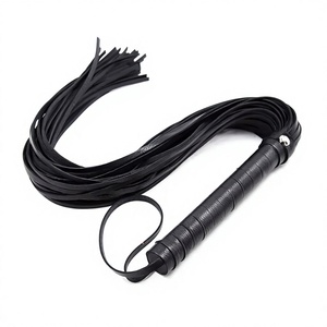Fouet d'équitation noir, fouet d'entraînement pour chevaux, pour l'équitation et les courses - Product Image 3
