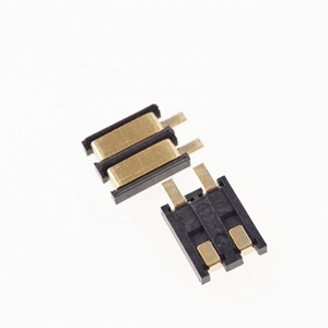 Conectores de Batería de Montaje Superficial SMD de 2 Pines, Contacto de Compresión de Resorte, Paso de 2.5 mm, Soldadura por Reflujo, Carga de Energía para PCB - Product Image 5