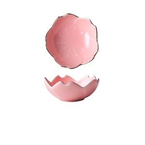 Plato de Pescado de Porcelana Fina con Diseño de Flor de Cerezo Sakura, para Salsas, Aderezos o como Adorno para Fiestas y Cocina - Product Image 5