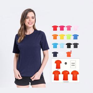 Design Promotional Business Opportunity Custom Brand Quick Dry Print Office 150Gsm Polyester Gym Sports Uniform T <b>Shirts</b> - Product Image 1