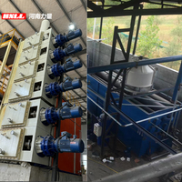 Usine de pyrolyse continue intelligente pour transformer les vieux pneus, les déchets plastiques et les boues d'huile en huile combustible