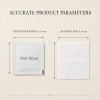 Lingettes humides emballées individuellement pour le nettoyage quotidien des surfaces, fraîcheur et humidité portables, commodité, vente en gros OEM, approvisionnement en vrac