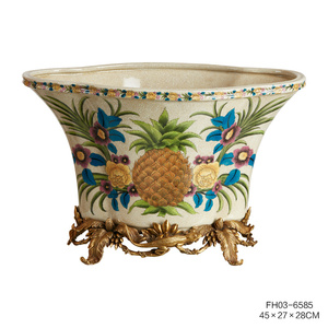 Boîte à mouchoirs en céramique 1 pièce de luxe moderne blanc/<span class=keywords><strong>noir</strong></span> avec décorations de style chinois classique antique pour la maison - Product Image 6
