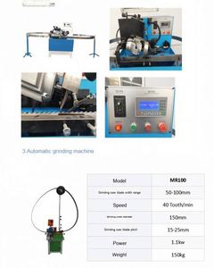 เลื่อยวงเดือนงานไม้เลื่อยอัลลอยอัตโนมัติเครื่องบดเครื่องมือ - Product Image 4