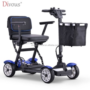 New List Four Wheelers Lithium Battery Mobility Scooter 250W Elderly <b>Walker</b> Electric 4 Wheeler - Product Image 6