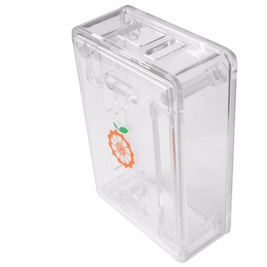 Hot selling Orange Pi ABS Transparent Protective Case for Pi One/PI One Plus Case