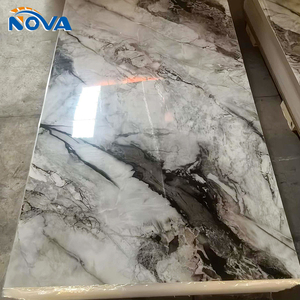 Panel Trasero para Armario, Lámina de PVC con Diseño de Mármol, Resistente a la Humedad, Sin Deformación, para Áreas de Almacenamiento en Armarios y Entornos Húmedos - Product Image 2
