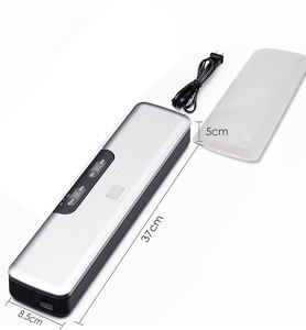 Máquina Selladora al Vacío de Alimentos de Plástico, Eléctrica, con un Solo Toque, con Luces, para Cocina y Hogar, para Almacenamiento de Alimentos - Product Image 5