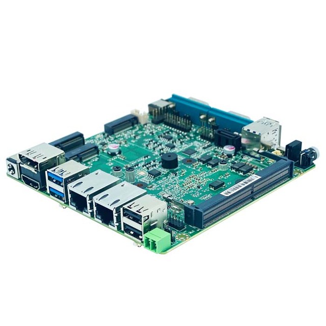 Motherboard with Processor Intel Alder Lake-N N100 DDR4 16GB MSATA HD-MI DP 2LAN 2COM DC 12-19V Industrial Mini Itx Motherboard
