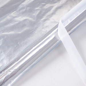 Fabrika özel Logo boyutu kullanımlık yalıtımlı Mylar folyo termal çanta gıda depolama plastik el ile sıcak soğuk alüminyum termal çanta - Product Image 5