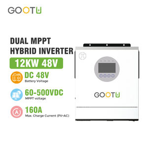 Convertisseurs DC vers AC au prix d'usine <span class=keywords><strong>GOOTU</strong></span>, 12 kW, 48 V, onduleurs solaires avec MPPT, onde sinusoïdale pure, hors réseau, hybride, onduleur solaire - Product Image 3