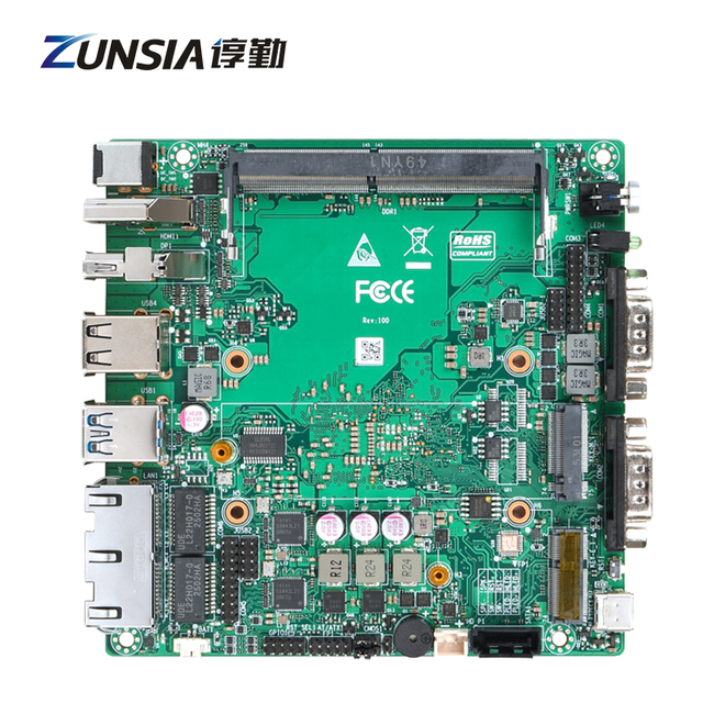 2 Lan 2 Com Embedded Single Board Computer SBC 1*DDR4 16GB N150 N100 N305 4*USB 1HD 1Type-C/DP Industrial Nano ITX Motherboard