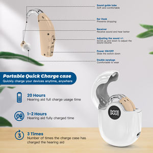 מכשירי שמיעה דיגיטליים bte נטענת מכשירי שמיעה דיגיטליים עבור קשישים מחיר מחירון סיטונאי יצרן עזר שמיעה אלחוטית מחיר הטוב ביותר זול - Product Image 3