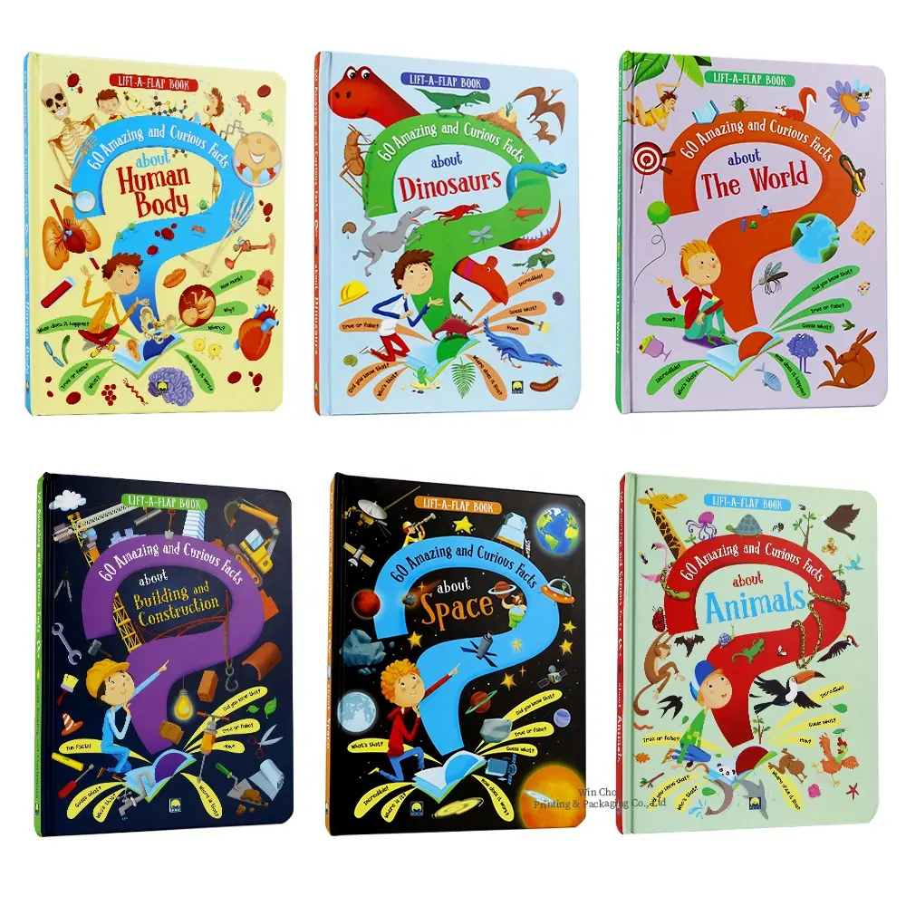 Yimi paper Supplier professional children's board book hardcover kids cardboard book with custom printing book service