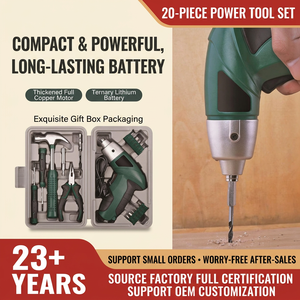 Destornillador Eléctrico de 3.6V, Kit de 20 Piezas, a Batería, para Uso Doméstico - Product Image 5