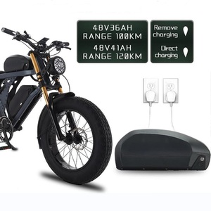 Gros grande puissance 1500W 41AH grande batterie au lithium cyclomoteur Ebike électrique tout terrain nouveau E <span class=keywords><strong>Vintage</strong></span> moto Sport USA entrepôt - Product Image 2