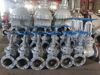 Marine Din Dn250 100mm Pn16 Pétrole et gazoduc Étanchéité dure Vannes en acier inoxydable Prix