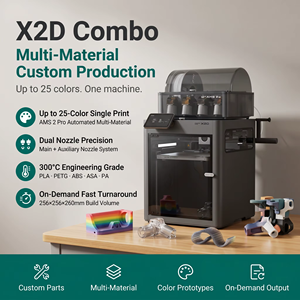 UK/EU Version Lab X2d 3D Printer <b>Enclosure</b> Dual Extruder Automatic Auto Leveling X2D Is Designed for Continuous Production - Product Image 1
