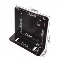 Support de montage réglable pour moniteur et téléviseur à écran unique, bras de fixation pour simulateur de course sur profilé en aluminium