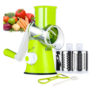 Multi-function Manual Slicer <b>Vegetable</b> Mandoline Shredder Cutter <b>Chopper</b> Grater Stainless Steel Blades Dishwasher Safe 3 Inner - Product Image 1