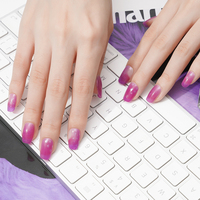 Vente en gros de bandes de vernis à ongles réelles non toxiques