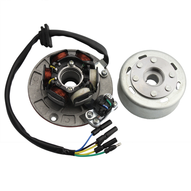 GOOFIT Magneto Stator Flywheel Rotor Kit Replacement for YX 140cc 150cc 160cc Pit Dirt Bike